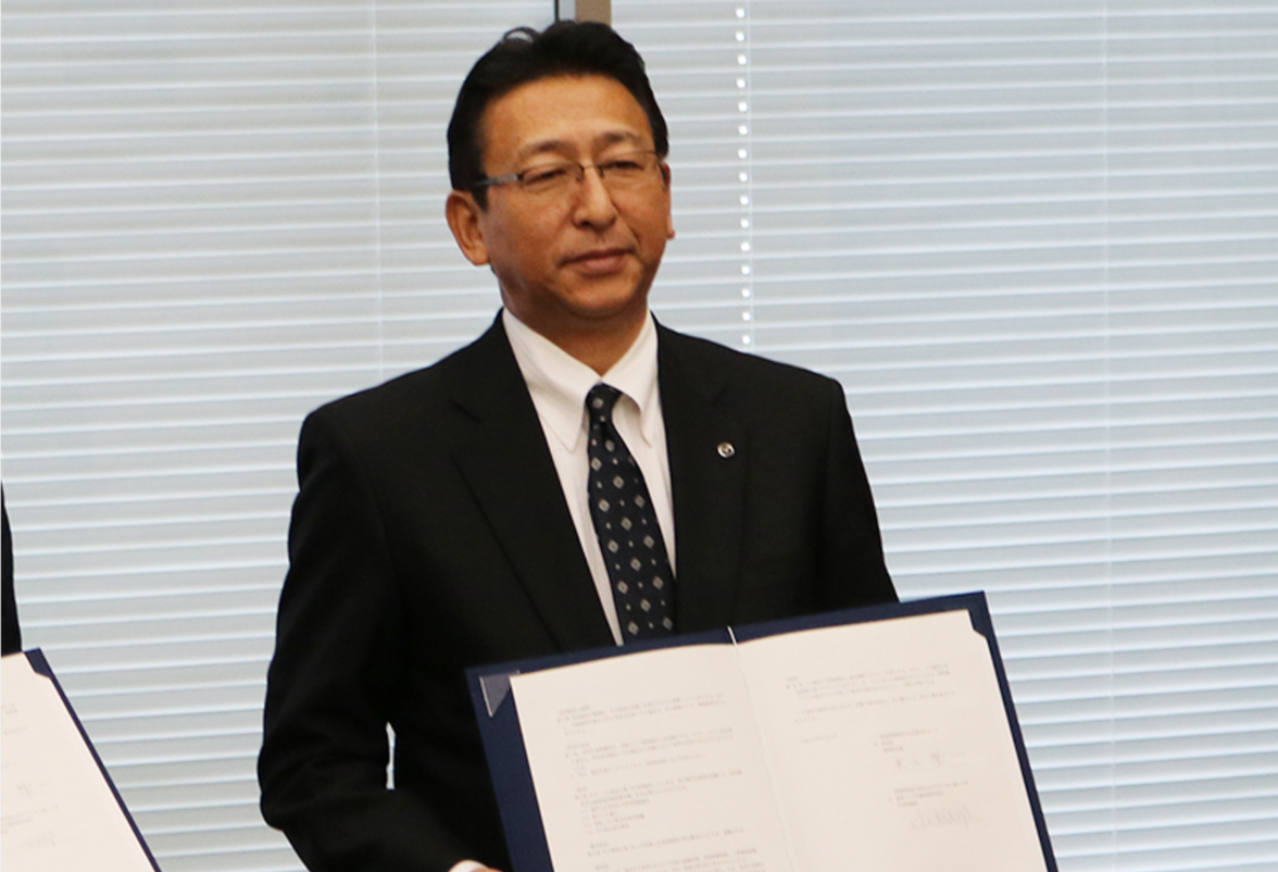 【社会貢献活動】2018年2月6日　新潟県と災害時の車両提供に関する協定を締結